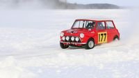 pic for Red Mini In Snow 